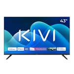 KIVI TV 43F730QB, 43" (108cm), HD LED TV, AndroidTV 11, Black, 1920x1080, 60 Hz,2x8W, 33 kWh/1000h ,HDMI ports 2