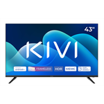 KIVI TV 43U730QB, 43" (108cm), HD LED TV, AndroidTV 11, Black, 3840x2160, 60 Hz,2x8W, 33 kWh/1000h ,HDMI ports 2