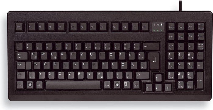 Klávesnica Cherry G80-1800LPCEU-2 KEY, USB&PS/2, tmavě šedá, EN