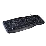 Klávesnice C-TECH KB-107 USB, ERGO, černá, CZ/SK