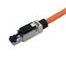 Konektor RJ45 CAT6 STP univerzální samořez.prům. SXRJ45-6-STP-BK-SA