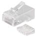 Konektor RJ45 pre UTP kábel (drôt), biely 8592920030165