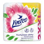 Kuchynská utierka Linteo XXL 2ks bílé 2-vrs. 30m/jako 6 rolí