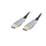 LANBERG HDMI M/M 2.0 kabel 100M optický černý AOC CA-HDMI-20FB-1000-BK