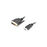 LANBERG HDMI M/M V1.4 CABLE 1M CCS BLACK CA-HDDV-20CU-0018-BK