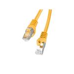 LANBERG Patch kabel cat6 FTP 15m žlutý Fluke Passed PCF6-10CC-1500-Y