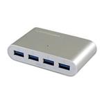 LC POWER LC-HUB-ALU-1S USB3.0 HUB Silver Edition