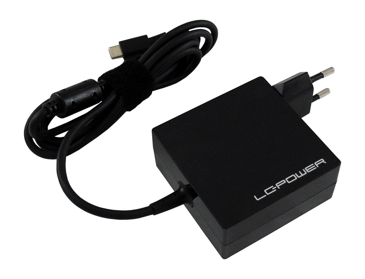 LC POWER LC45NB-PRO-C - USB Type C Notebook and mobil PSU LC-45NB-PRO-C