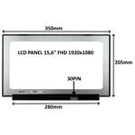 LCD PANEL 15,6" FHD 1920x1080 30PIN MATNÝ IPS / BEZ ÚCHYTŮ 77021571