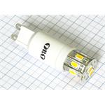 LED 9 230V 3,5W G9 260lm SMD studená biela SLIM 80