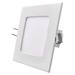 LED panel 120×120, štvorcový vstavaný biely, 6W neutrálna b. 8592920019283