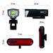 LED predné + zadné nabíjacie svietidlo na bicykel P3923, 90 lm 8592920109632