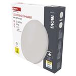 LED prisadené svietidlo DIONI, kruhové, biele, 18W, CCT 8592920133019