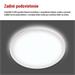 LED prisadené svietidlo FLORI okrúhle, biele, 22W, neutrálna biela 8592920132364