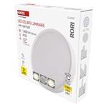 LED prisadené svietidlo RORI kruhové, biele, 17W, CCT 8592920133156