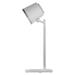 LED stolná lampa ABBIE, dobíjacia, biela 8592920137796