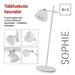 LED stolná lampa SOPHIE, dobíjacia, biela 8592920137772