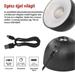 LED stolná lampa SOPHIE, dobíjacia, čierna 8592920137758