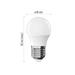 LED žiarovka Basic Mini Globe / E27 / 5,5 W (40 W) / 470 lm / Teplá biela