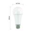 LED žiarovka Classic A67 17W E27 teplá biela 8592920110386