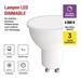 LED žiarovka Classic MR16 / GU10 / 7 W (60 W) / 800 lm / neutrálna biela / stmievateľná