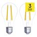 LED žiarovka Filament A60 5,9W E27 teplá biela 8592920114827