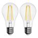 LED žiarovka Filament A60 5,9W E27 teplá biela 8592920114827