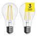 LED žiarovka Filament A60 5,9W E27 teplá biela 8592920114827