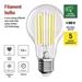 LED žiarovka Filament A60 A CLASS / E27 / 7,2 W (100 W) / 1521 lm / neutrálna biela 8592920126134