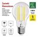 LED žiarovka Filament A60 A CLASS / E27 / 7,2 W (100 W) / 1521 lm / neutrálna biela 8592920126134