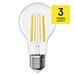 LED žiarovka Filament A60 / E27 / 10,5 W (100 W) / 1521 lm / Teplá biela