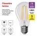 LED žiarovka Filament A60 / E27 / 11W (100W) / 1521 lm / neutrálna biela