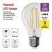 LED žiarovka Filament A60 / E27 / 11W (100W) / 1521 lm / neutrálna biela