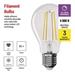 LED žiarovka Filament A60 / E27 / 11W (100W) / 1521 lm / neutrálna biela