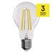 LED žiarovka Filament A60 / E27 / 11W (100W) / 1521 lm / teplá biela