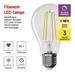 LED žiarovka Filament A60 / E27 / 11W (100W) / 1521 lm / teplá biela