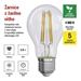 LED žiarovka Filament A60 / E27 / 3,8 W (60 W) / 806 lm / neutrálna biela