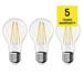 LED žiarovka Filament A60 / E27 / 3,8 W (60 W) / 806 lm / neutrálna biela 8592920120651