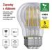 LED žiarovka Filament A60 / E27 / 3,8 W (60 W) / 806 lm / neutrálna biela 8592920120651