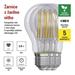 LED žiarovka Filament A60 / E27 / 3,8 W (60 W) / 806 lm / neutrálna biela 8592920120651