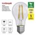 LED žiarovka Filament A60 / E27 / 3,8 W (60 W) / 806 lm / teplá biela