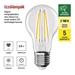 LED žiarovka Filament A60 / E27 / 3,8 W (60 W) / 806 lm / teplá biela