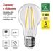 LED žiarovka Filament A60 / E27 / 3,8 W (60 W) / 806 lm / teplá biela