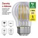 LED žiarovka Filament A60 / E27 / 3,8 W (60 W) / 806 lm / teplá biela 8592920120590