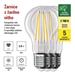 LED žiarovka Filament A60 / E27 / 3,8 W (60 W) / 806 lm / teplá biela 8592920120590