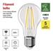 LED žiarovka Filament A60 / E27 / 5 W (75 W) / 1 060 lm / neutrálna biela