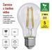 LED žiarovka Filament A60 / E27 / 5 W (75 W) / 1 060 lm / teplá biela