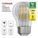 LED žiarovka Filament A60 / E27 / 5 W (75 W) / 1 060 lm / teplá biela 8592920120712