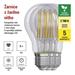 LED žiarovka Filament A60 / E27 / 5 W (75 W) / 1 060 lm / teplá biela 8592920120712