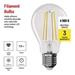 LED žiarovka Filament A60 / E27 / 7,5 W (75 W) / 1 055 lm / neutrálna biela